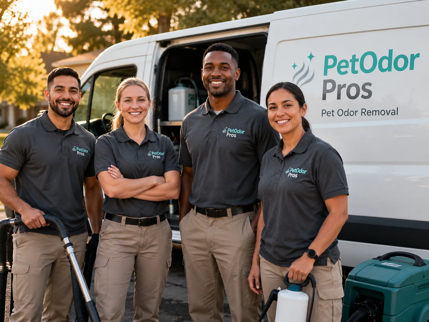 Pet Odor Removal team serving Cleveland, AL